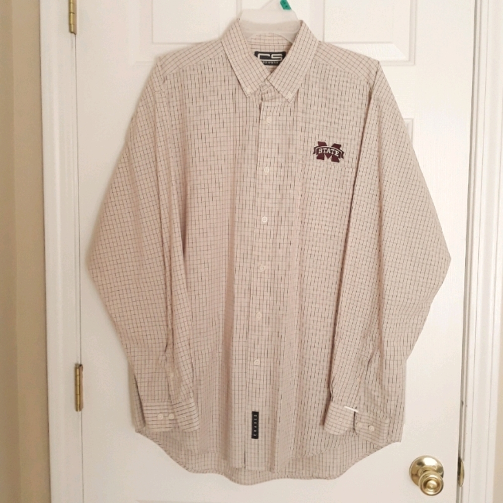 Crable Ms State Button Down Shirt - image 1